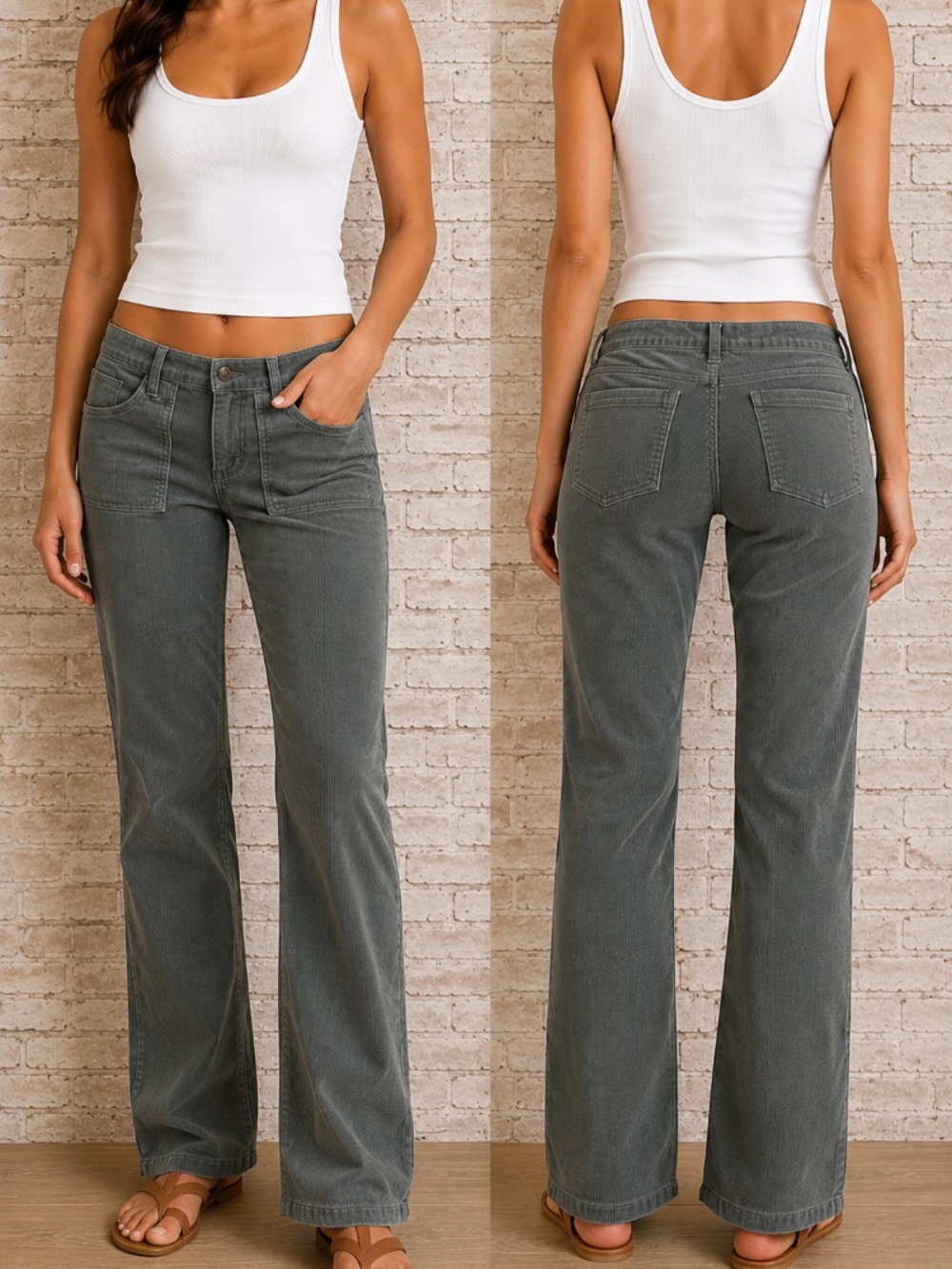 Prana Women's Boot Cut Pants in Slate Gray